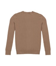 GUESS SAYLOR LOGO  Pull-over taupe de soie - Chandails pour femmes - 2