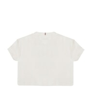 TOMMY HILFIGER TH KIDS T-shirt en coton blanc - Tee-shirt enfant - 3