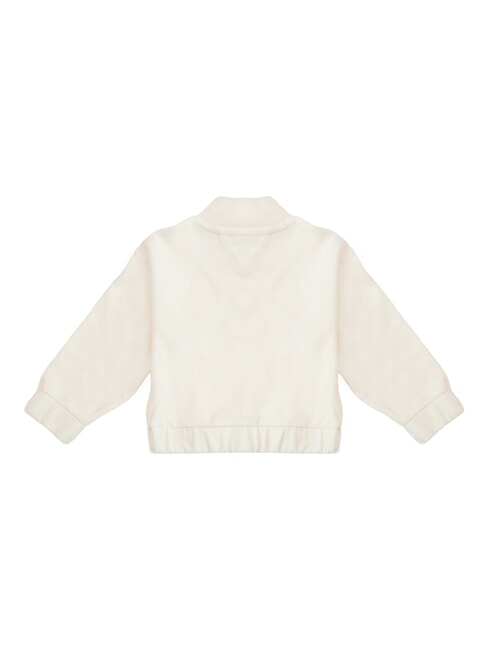 TH KIDS Sweat-shirt &agrave; fermeture &eacute;clair int&eacute;grale blanc ancien - B&eacute;b&eacute; Sweat