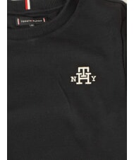 TOMMY HILFIGER TH KIDS Sweat-shirt en coton ciel du d&eacute;sert - Barboteuses et tenues pour b&eacute;b&eacute; - 2