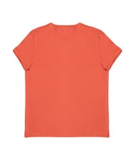 TOMMY HILFIGER  T-shirt extensible pour homme terre rouge - T-shirt - 3