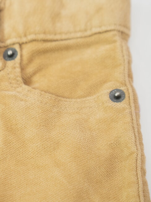 TH KIDS pantalon en jean kaki classique - Pantalons pour enfants