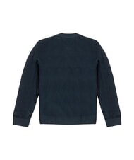 TOMMY HILFIGER TH JEANS pull &agrave; col rond marine nuit noire - Pulls pour hommes - 3