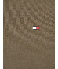 TOMMY HILFIGER PIMA Pull &agrave; col rond en cachemire m&eacute;lang&eacute; vert arm&eacute;e - Pulls pour hommes - 2