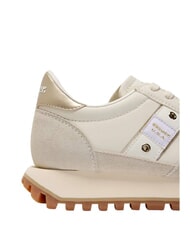 BLAUER MILLEN  Baskets cr&egrave;me - Chaussures Femme - 4
