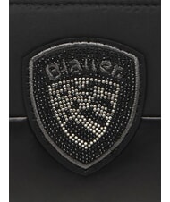 BLAUER PADDED portefeuille &agrave; paillettes NOIR - Portefeuilles Femme - 4