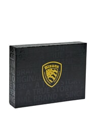 BLAUER WALLSTREET Portefeuille en cuir, porte-cartes NOIR - Portefeuilles Homme - 6