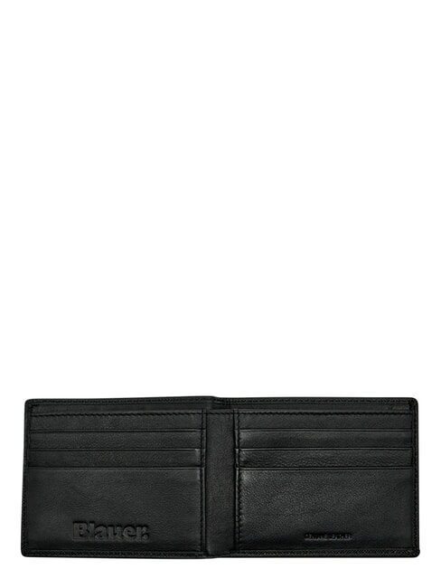 WALLSTREET Portefeuille en cuir, porte-cartes NOIR - Portefeuilles Homme