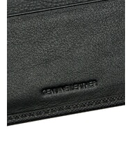 BLAUER WALLSTREET Portefeuille en cuir, porte-cartes NOIR - Portefeuilles Homme - 4