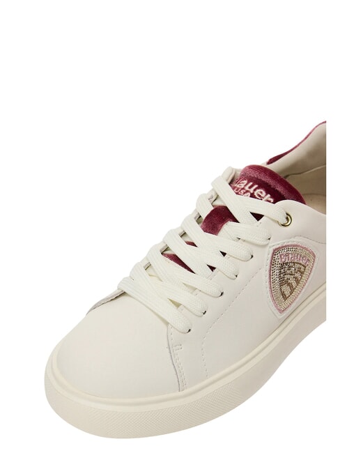 VENUS Baskets cr&egrave;me/vieille rose - Chaussures Femme