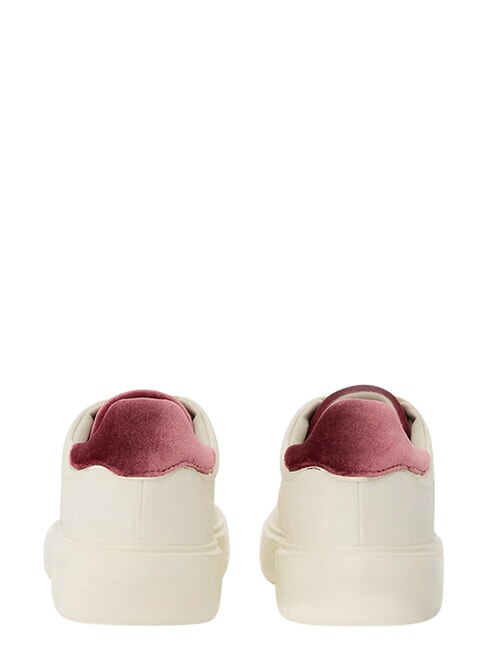 VENUS Baskets cr&egrave;me/vieille rose - Chaussures Femme