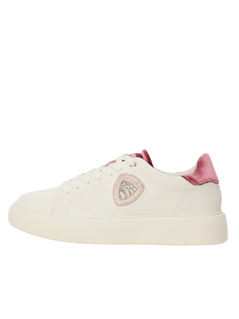 VENUS Baskets cr&egrave;me/vieille rose - Chaussures Femme