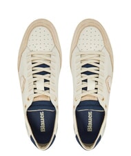 BLAUER MURRAY Baskets blanc/bleu marine - Chaussures Homme - 3