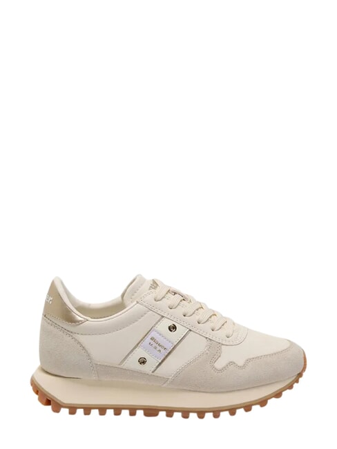 MILLEN  Baskets cr&egrave;me - Chaussures Femme