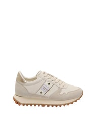 BLAUER MILLEN  Baskets cr&egrave;me - Chaussures Femme - 2