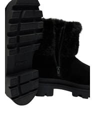 BLAUER KIMMEL Bottes d'hiver en cuir NOIR - Chaussures Femme - 2