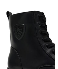 BLAUER KIMMEL bottines en cuir NOIR - Chaussures Femme - 3