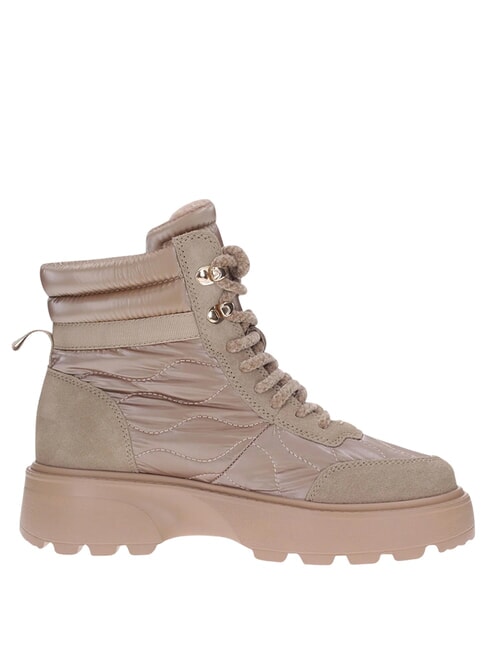 BLANCA amphibiens de cuir beige - Chaussures Femme