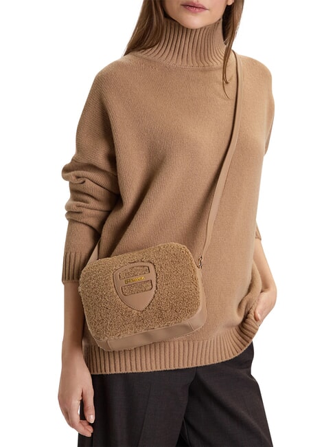 WINNIE Mini sac bandouli&egrave;re beige - Sacs pour Femme