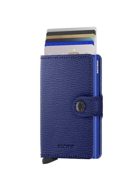 CRISPLE Portefeuille avec porte-cartes &agrave; pression cobalt - Portefeuilles Homme