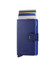 SECRID CRISPLE Portefeuille avec porte-cartes &agrave; pression cobalt - Portefeuilles Homme - 4