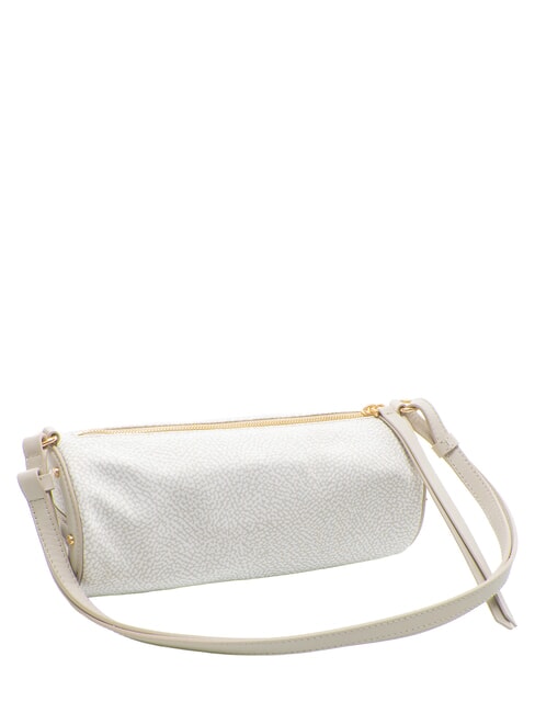 VIS-A-VIS Petit sac bandouli&egrave;re coton blanc - Sacs pour Femme