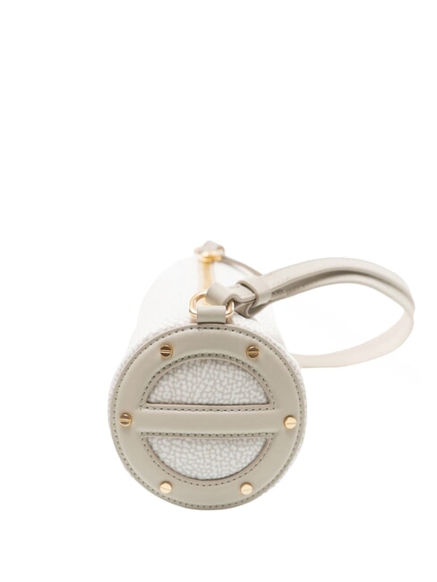 VIS-A-VIS Petit sac bandouli&egrave;re coton blanc - Sacs pour Femme