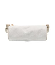 BORBONESE VIS-A-VIS Petit sac bandouli&egrave;re coton blanc - Sacs pour Femme - 5