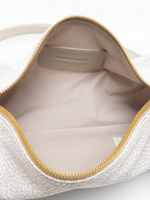 VIS-A-VIS Petit sac bandouli&egrave;re coton blanc - Sacs pour Femme