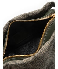 BORBONESE CROISSANT  Sac &agrave; bandouli&egrave;re laurier - Sacs pour Femme - 5