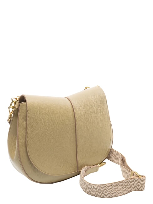 HELENA ROUND Sac en cuir avec bandouli&egrave;re saule - Sacs pour Femme