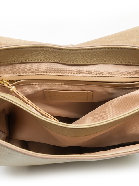 HELENA ROUND Sac en cuir avec bandouli&egrave;re saule - Sacs pour Femme