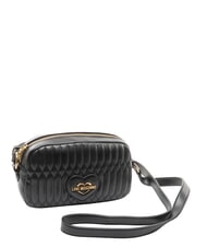 LOVE MOSCHINO BUBBLY LOVE Mini sac bandouli&egrave;re Noir - Sacs pour Femme - 2
