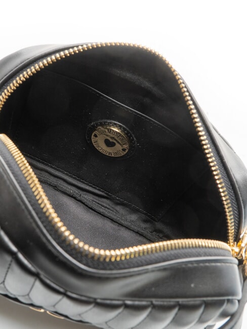 BUBBLY LOVE Mini sac bandouli&egrave;re Noir - Sacs pour Femme