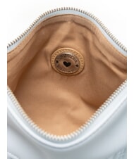 LOVE MOSCHINO SIGNATURE LOVE Pochette avec bandouli&egrave;re bleu clair - Sacs pour Femme - 4