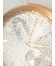 FURLA CAMPIONARIO - COSY SECONDS montre &agrave; affichage de l'heure uniquement talc - Montres - 3