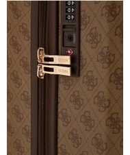 GUESS LATONA 18 valise cabine rigide LOGO DE LAIT - Valises cabine - 4