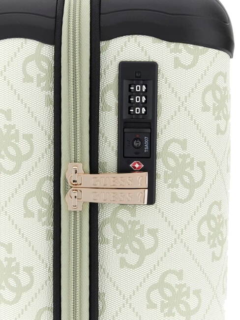 BERTA 18 Chariot &agrave; bagages &agrave; main or rose - Valises cabine