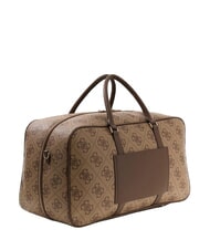 GUESS BERTA Sac de voyage avec bandouli&egrave;re logo latte / marron - Sacs de voyage - 2