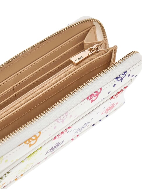 EMELIE Grand portefeuille avec porte-monnaie multi-logos - Portefeuilles Femme