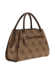 GUESS NOELLE 2 LUXURY Sac &agrave; main logo latte / marron - Sacs pour Femme - 4