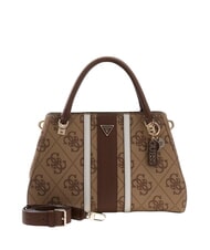 GUESS NOELLE 2 LUXURY Sac &agrave; main logo latte / marron - Sacs pour Femme - 5