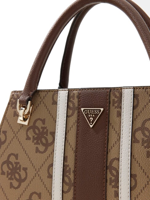 NOELLE 2 LUXURY Sac &agrave; main logo latte / marron - Sacs pour Femme