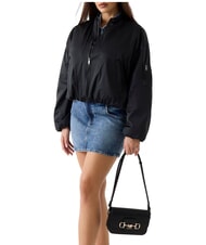 GUESS JANIE Mini sac bandouli&egrave;re NOIR - Sacs pour Femme - 2