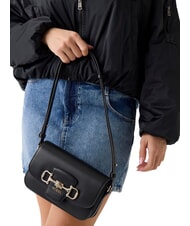 GUESS JANIE Mini sac bandouli&egrave;re NOIR - Sacs pour Femme - 3