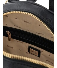 GUESS MANHATTAN 2 Sac &agrave; dos logo noir - Sacs pour Femme - 3