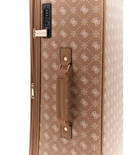 GUESS SILIA 28 Chariot semi-rigide de taille moyenne logo des biscuits - Valises Semi-rigides - 5