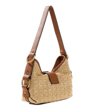 GUESS CAMDEN sac bandouli&egrave;re naturel / cognac - Sacs pour Femme - 2