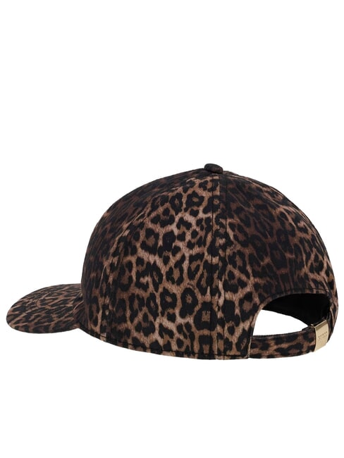 PRINTED LEOPARD Casquette &agrave; visi&egrave;re MULTI - Bonnets