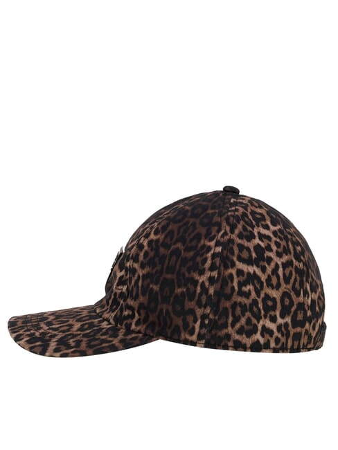 PRINTED LEOPARD Casquette &agrave; visi&egrave;re MULTI - Bonnets